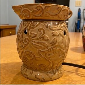 Light Brown Scentsy Burner